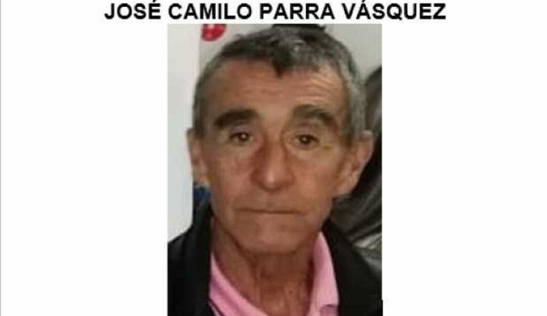 Adulto mayor desaparecido en Manizales