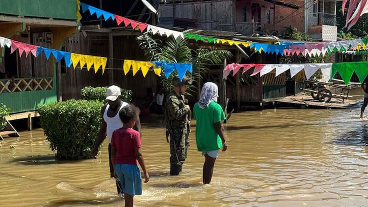 “Son 7.000 familias afectadas”: alcalde de Alto Baudó tras emergencia por lluvias en Chocó