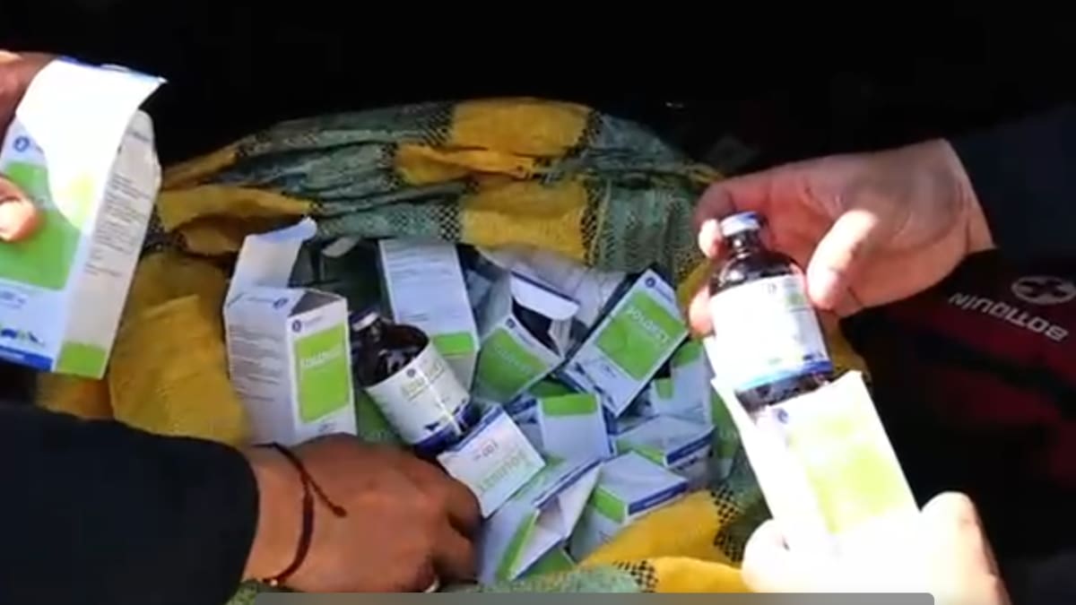 Capturado un hombre con más de 100 frascos de ketamina en Cali