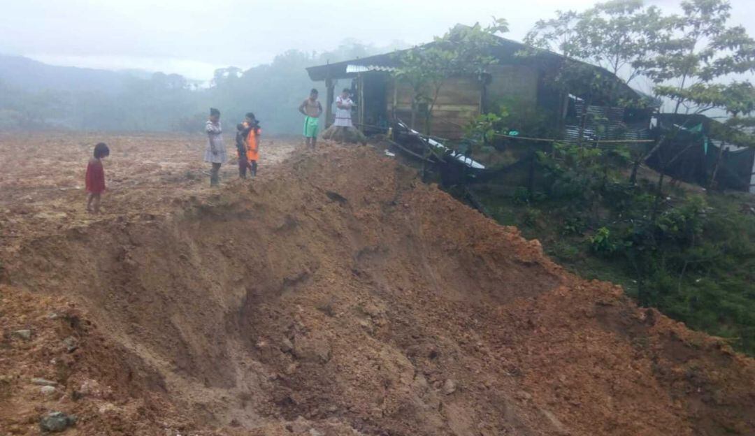 Familias evacuadas en Risaralda por el invierno