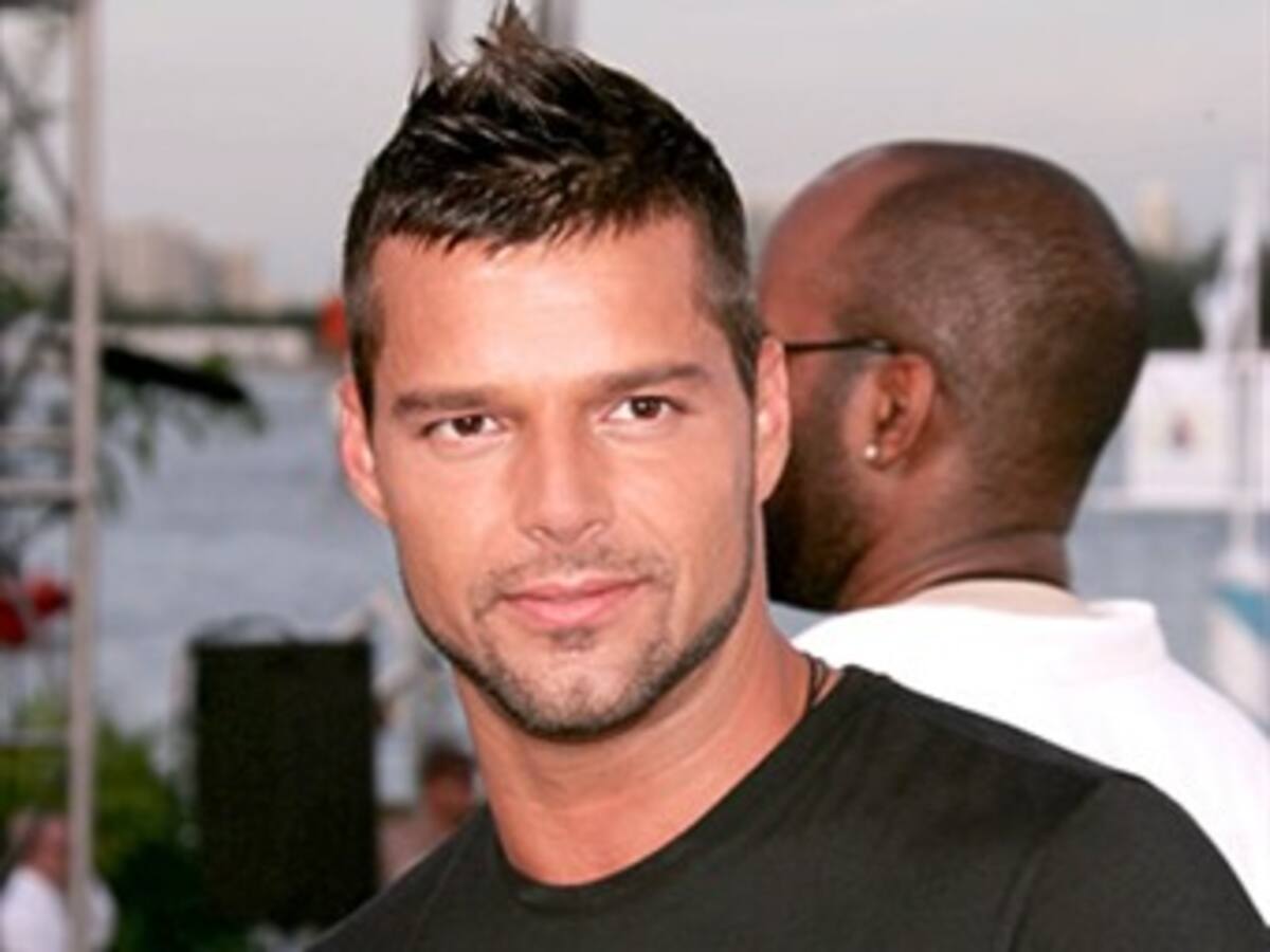 Ricky Martin reaparece en Nueva York en un evento de la cadena Univisión