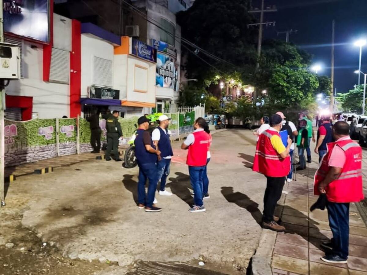 Hombres estuvieron "retenidos" en bar de Cartagena