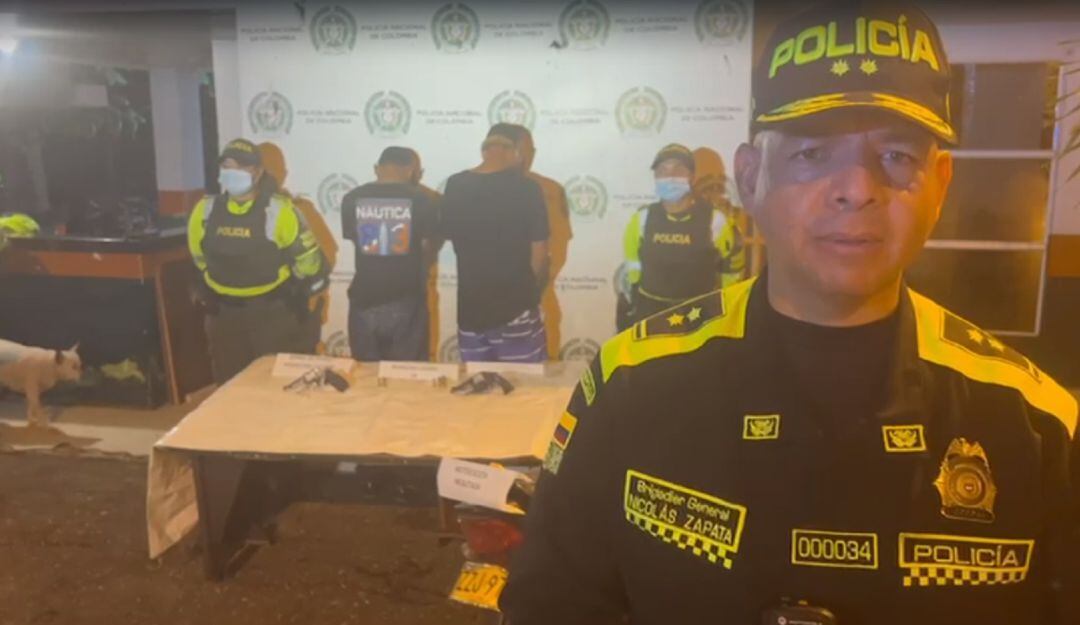 El homicidio ocurrió en el sector Nueva Cartagena. La Policía reportó la captura de los dos presuntos responsables