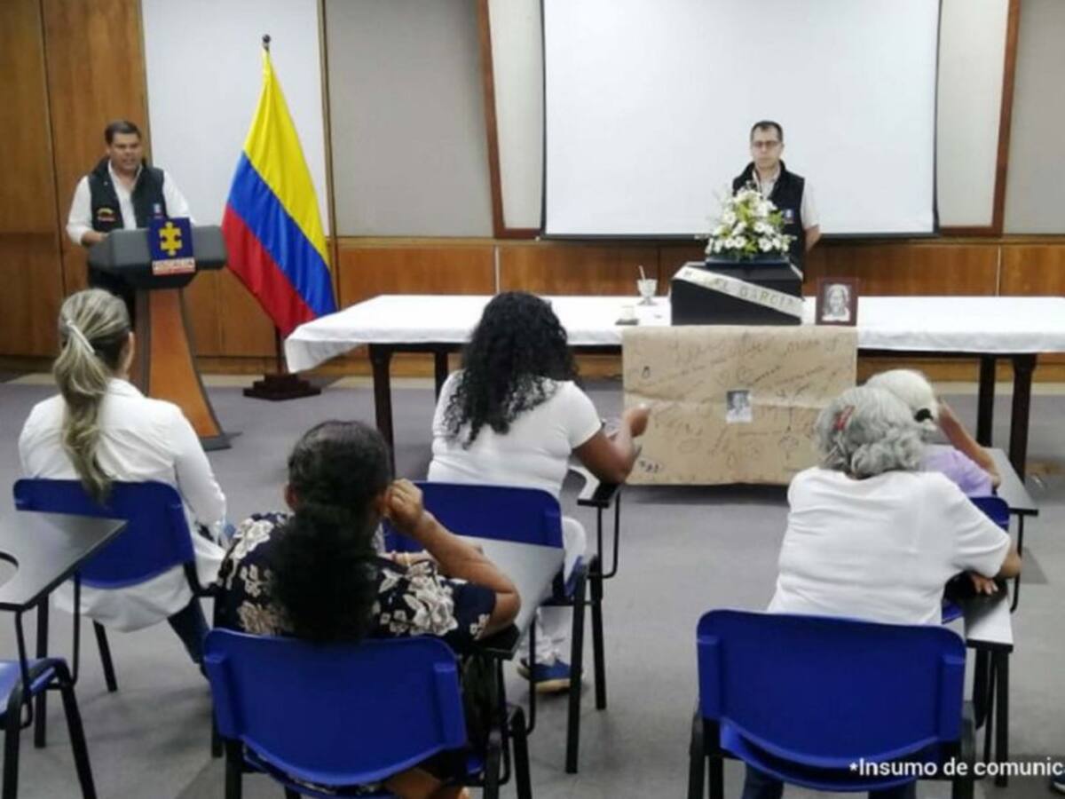 Realizan entrega digna de restos de víctima del paramilitarismo en Bolívar