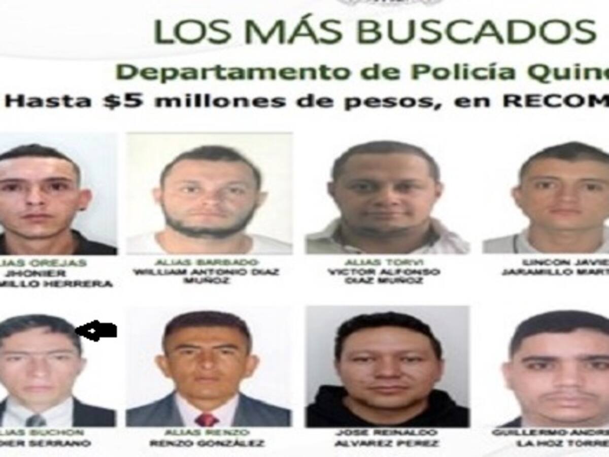 En Pijao, la Policía capturó uno de los delincuentes más buscados del Quindío