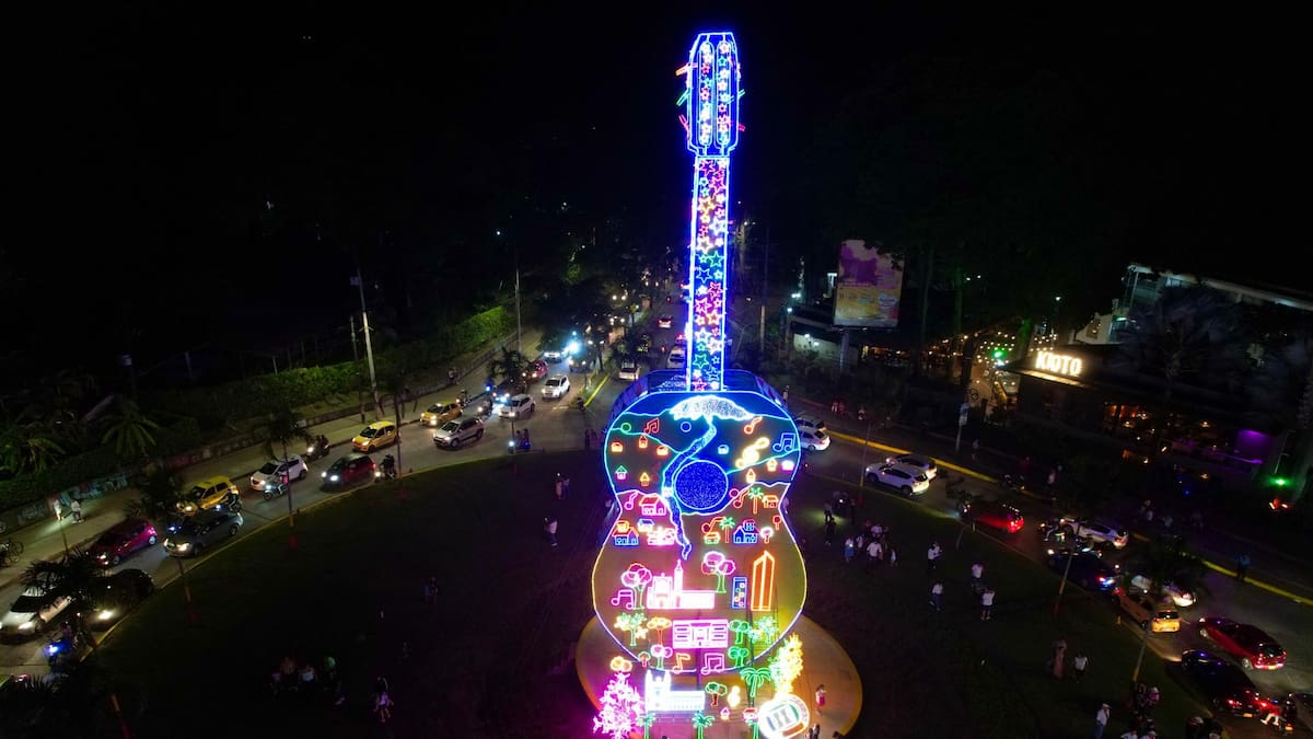 Así luce el nuevo monumento a la música en Ibagué