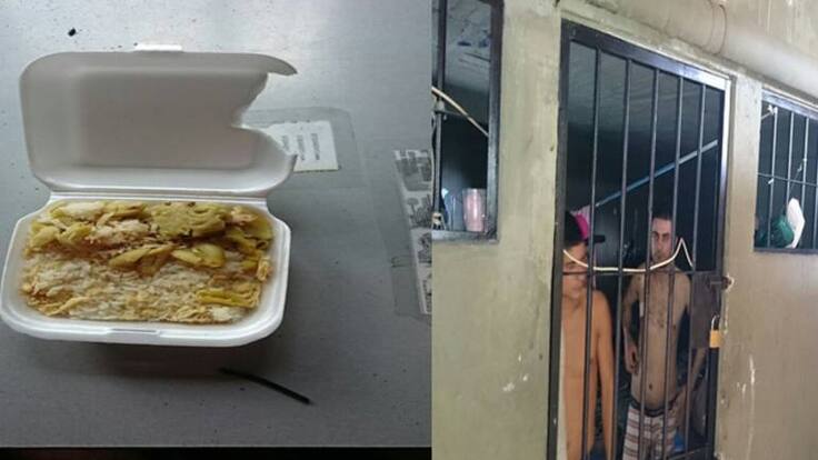 Hacinamiento y alimentos en descomposición en calabozos de CAI de policía en Armenia