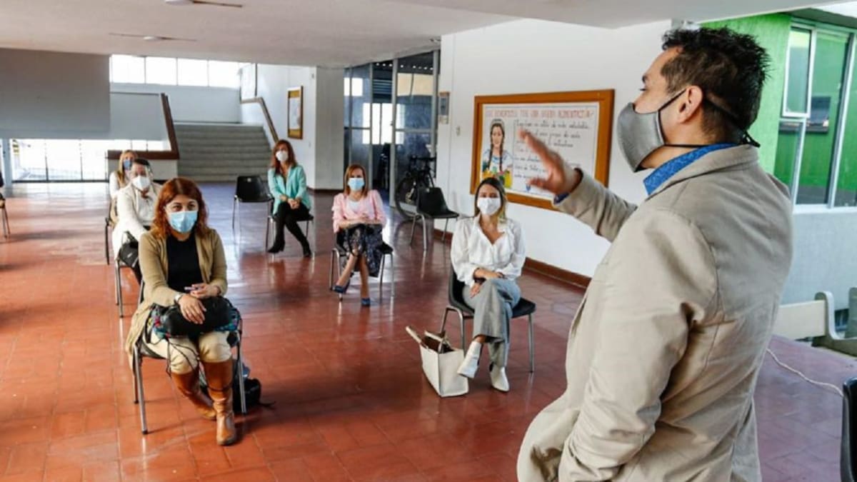 Empieza la fase de alternancia en algunos colegios de Manizales