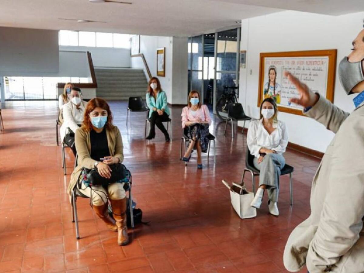 Empieza la fase de alternancia en algunos colegios de Manizales
