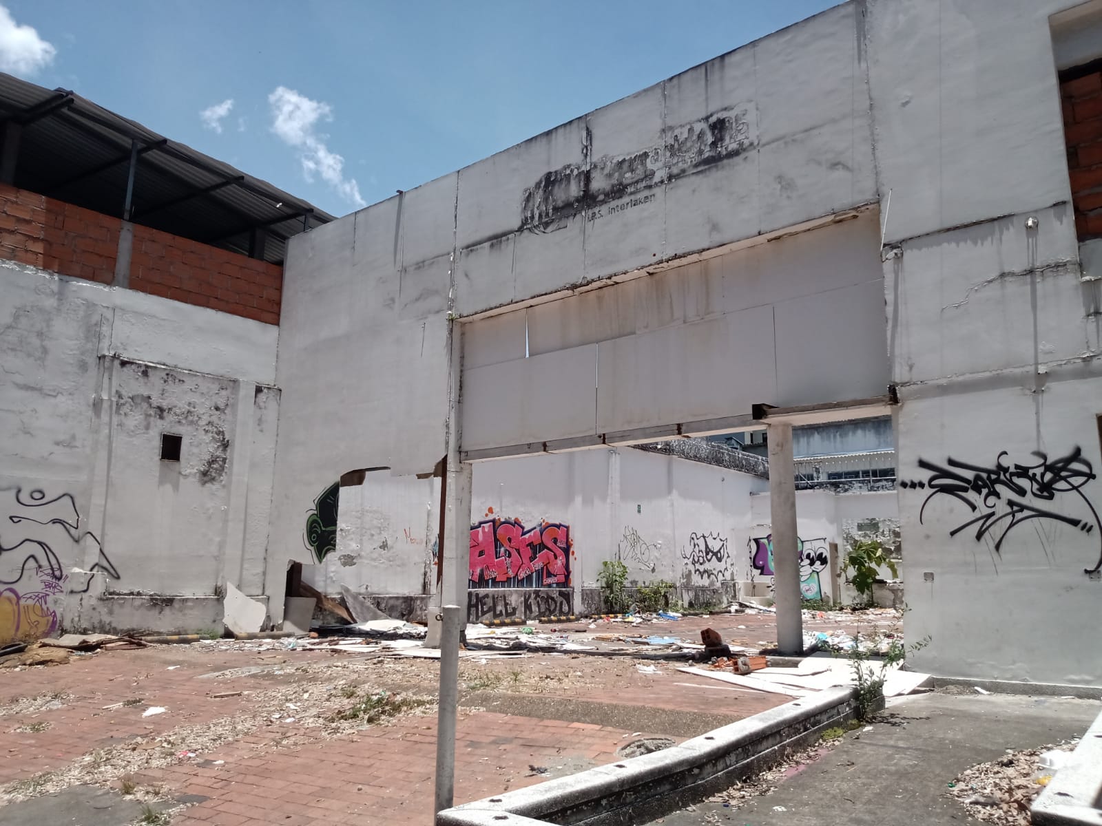 Así luce la antigua sede de SaludCoop en Ibagué