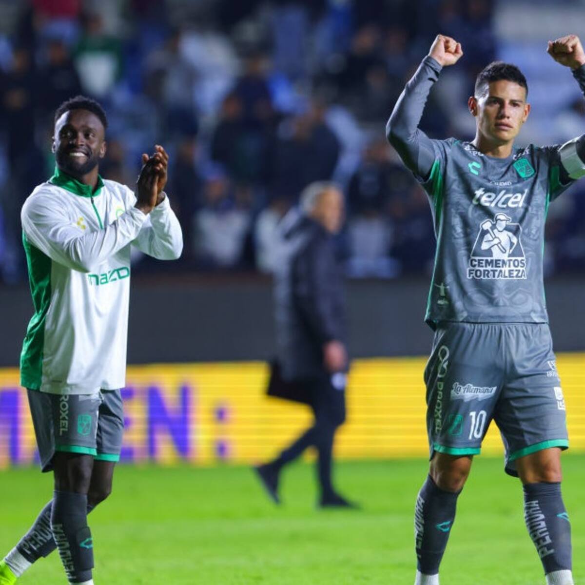 James Rodríguez, dichoso en León: “El club es como una familia, estoy feliz”