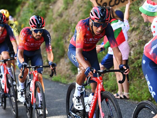 Egan Bernal durante la etapa 12 del Tour de Francia (Photo by Tim de Waele/Getty Images)