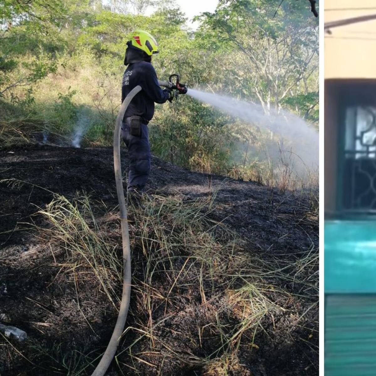 Alerta por serie de incendios en Bucaramanga por ola de calor y temporada decembrina