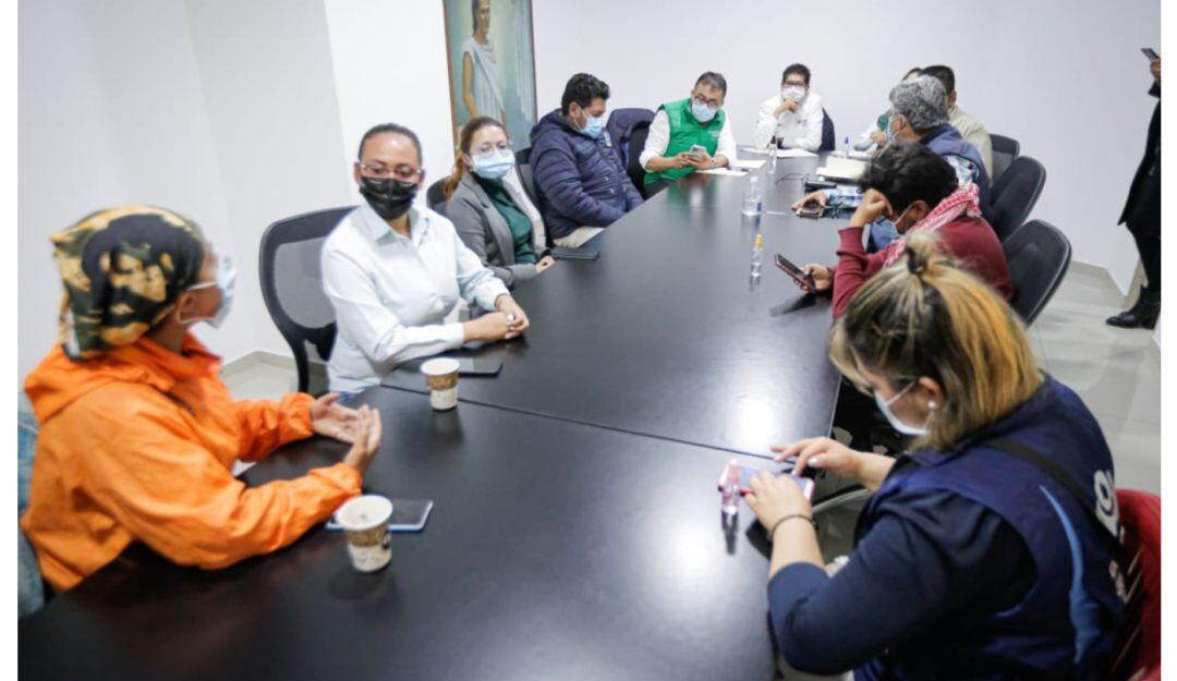 Mesa de diálogo. Sogamoso.