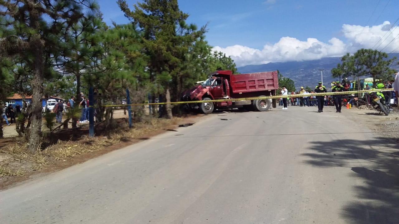 Grave accidente en Villa de Leyva (Boyacá)