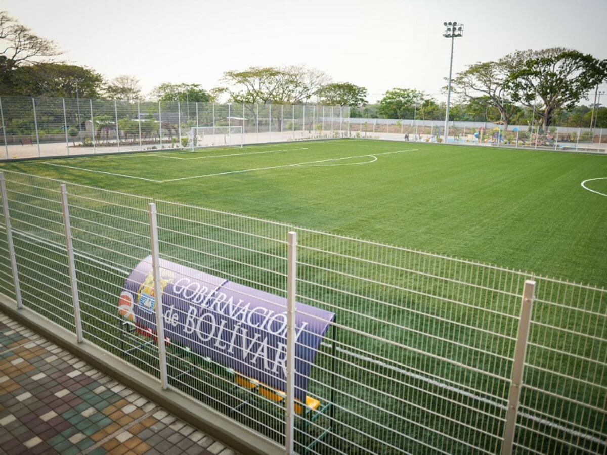 Gobernación de Bolívar inaugura Unidad Deportiva en corregimiento de Tierra Firme