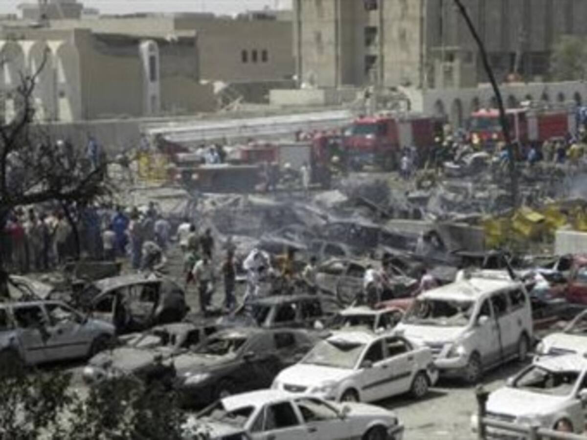 Miércoles negro en Irak: 95 Muertos y 600 heridos en la peor cadena de atentados del año en Bagdad