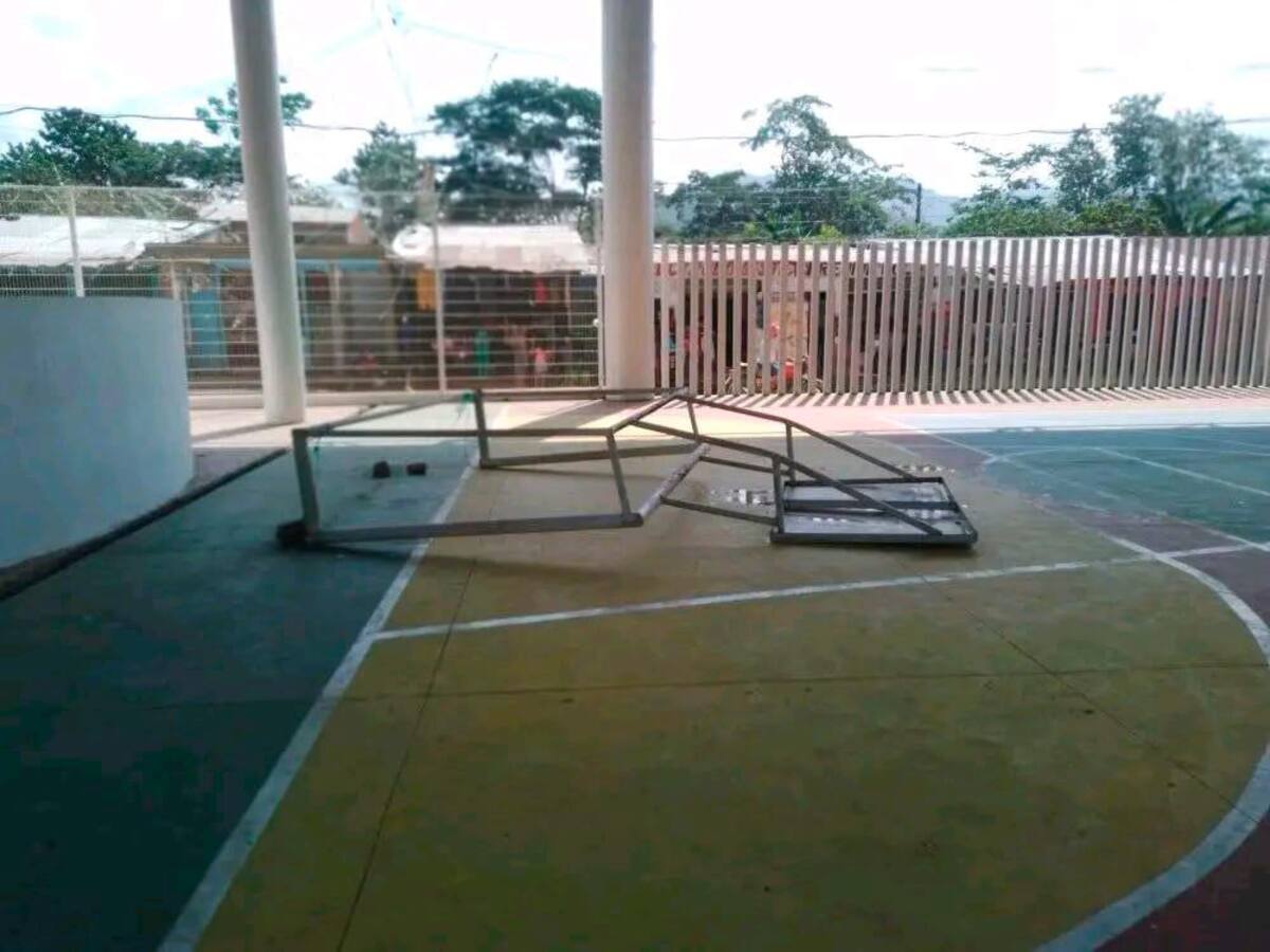 En UCI niña de 7 años tras recibir golpe con portería de fútbol en Montecristo, Bolívar