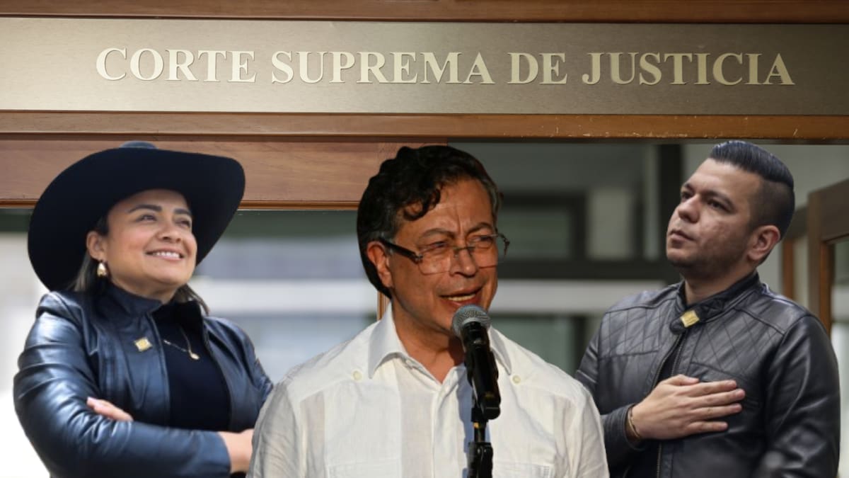 Petro asiste a diligencia en la Corte Suprema por denuncia contra Lina Garrido y Jota Pe Hernández