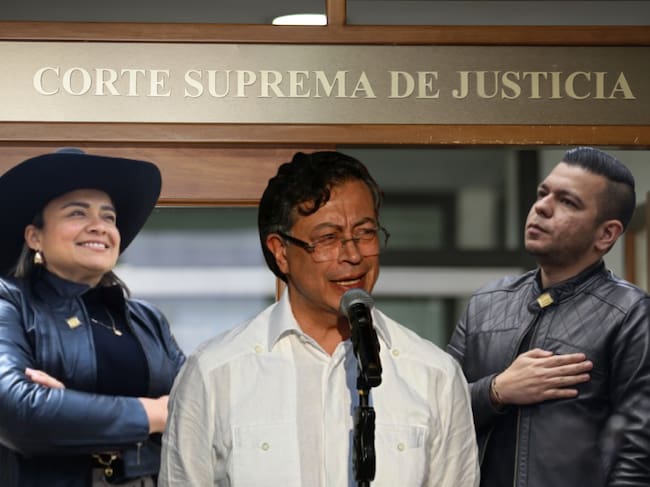 Imagen de referencia. Corte Suprema de Justicia - Lina Garrido - Jota Pe Hernández: Colprensa / Gustavo Petro: Getty Images.