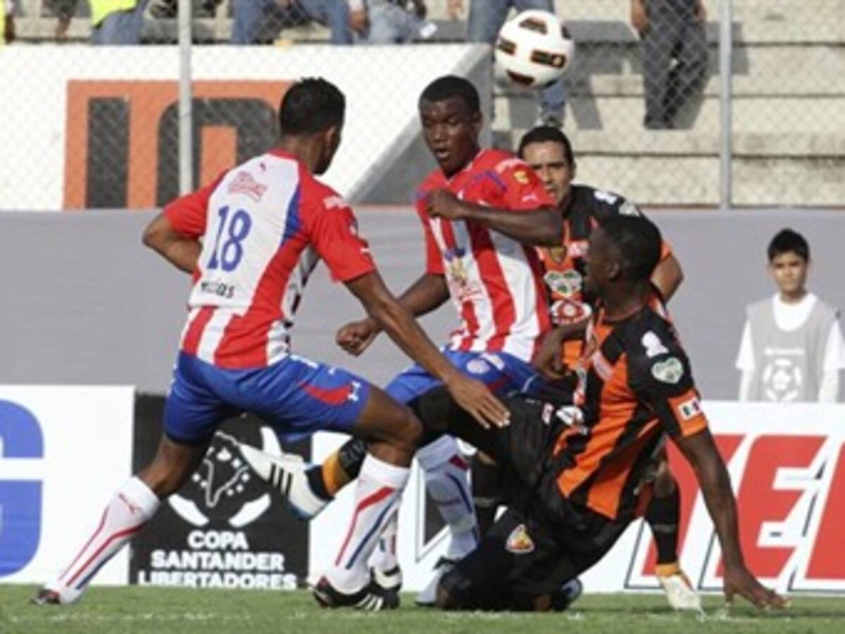 Junior consigue valioso empate 1-1 en su visita ante el Jaguares por la Libertadores