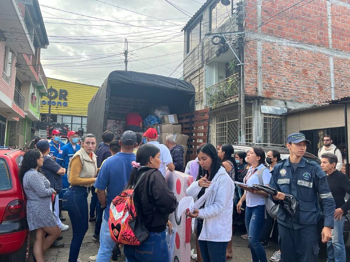 Damnificados por el invierno en Ibagué recibieron ayudas humanitarias