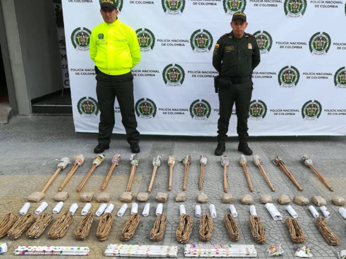 216 kilos de pólvora incautada