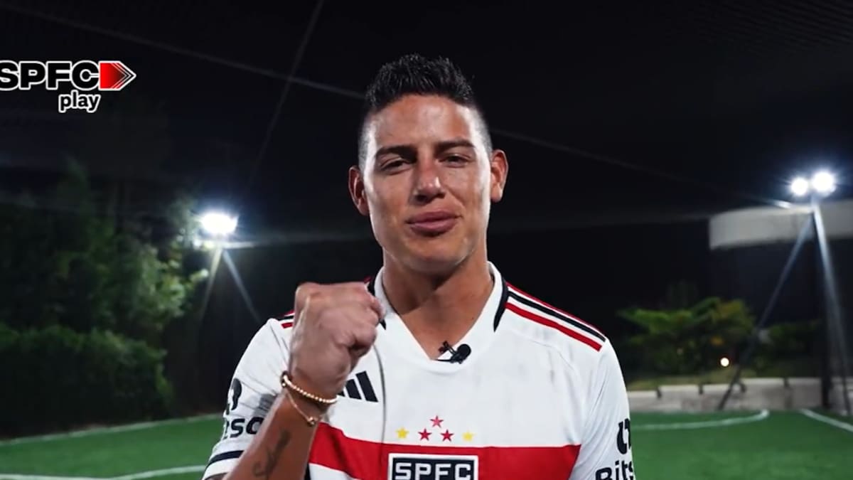Oficial: James Rodríguez es nuevo jugador del Sao Paulo