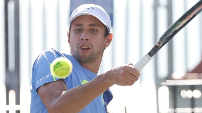 Daniel Galán, tenista colombiano (Photo by Agn Foto/LiveMedia/NurPhoto via Getty Images)