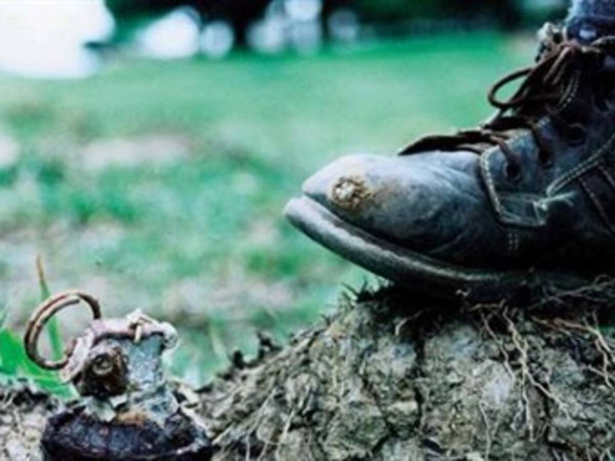 Piden a las Farc revelar ubicación de campos minados de cara a proceso de paz