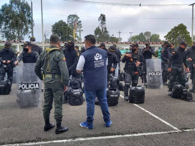 Defensoría verificará implementos del Esmad durante el paro nacional