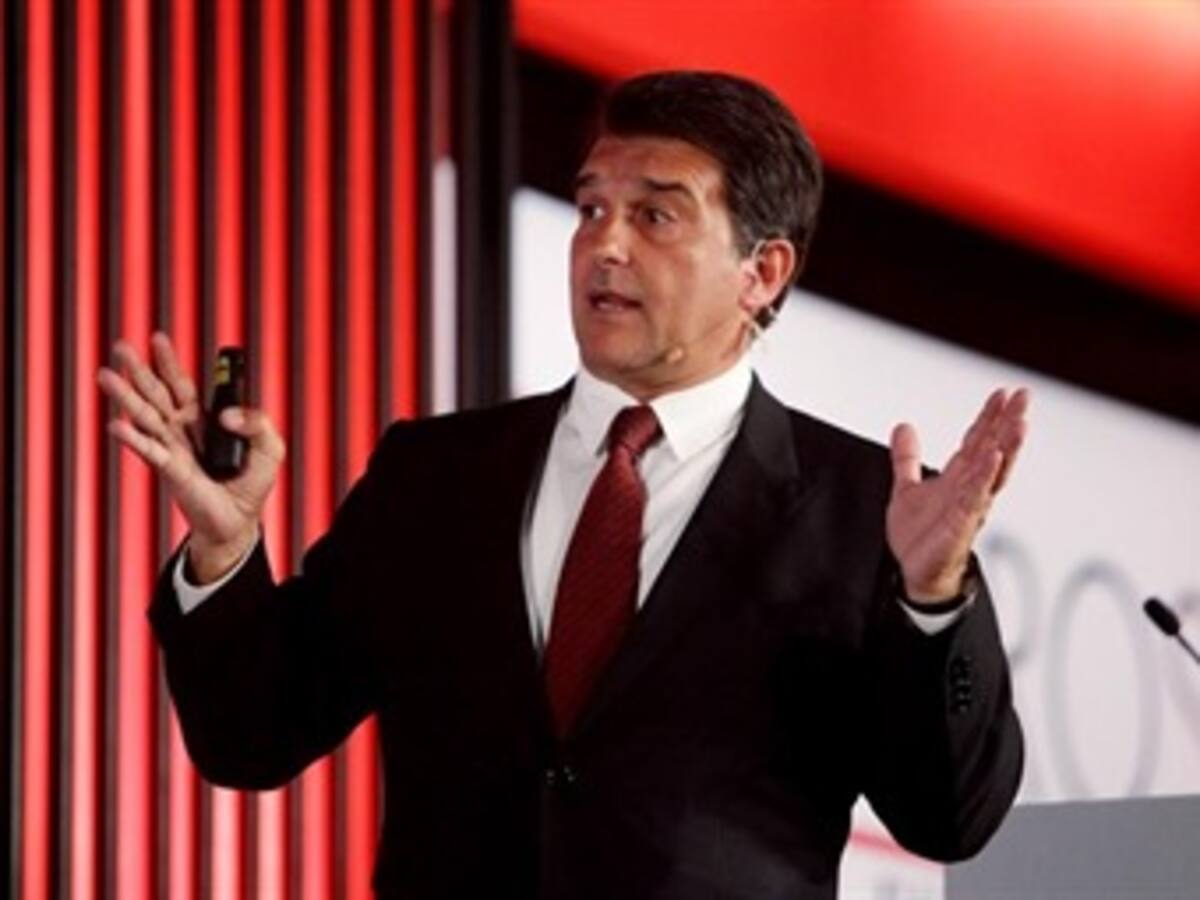 Messi es el mejor porque es una mezcla de Cruiff y Maradona, dice Joan Laporta