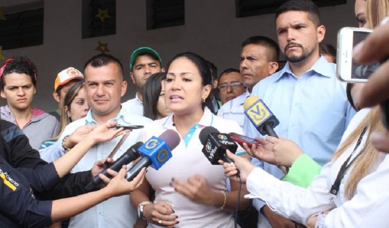 Gobernadora del Táchira Laidy Gómez