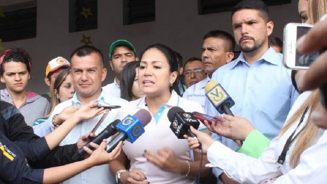 Gobernadora del Táchira Laidy Gómez