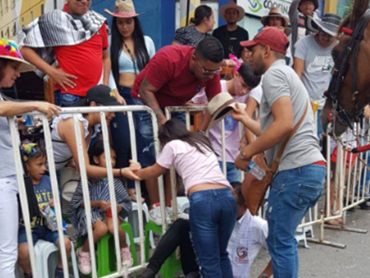 Denuncian desorden en la cabalgata sanjuanera de Ibagué