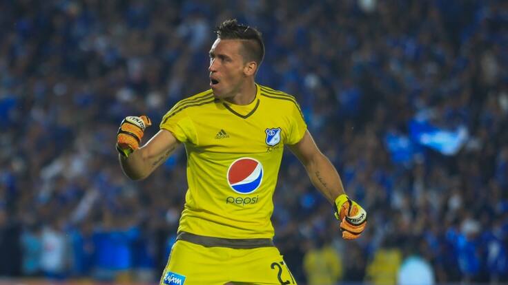 Nicolás Vikonis, arquero de Millonarios