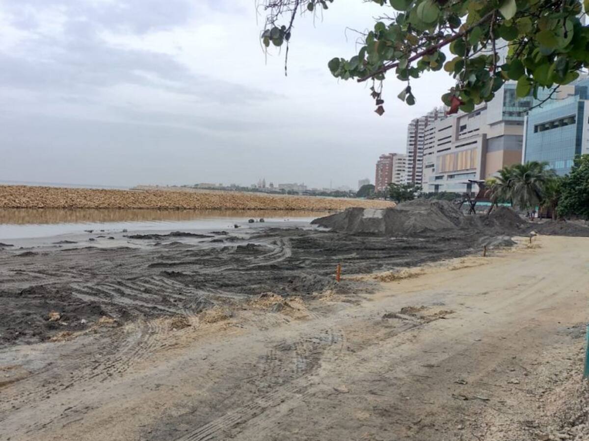 Trabajos de protección costera, detenidos por desacuerdo con vendedores