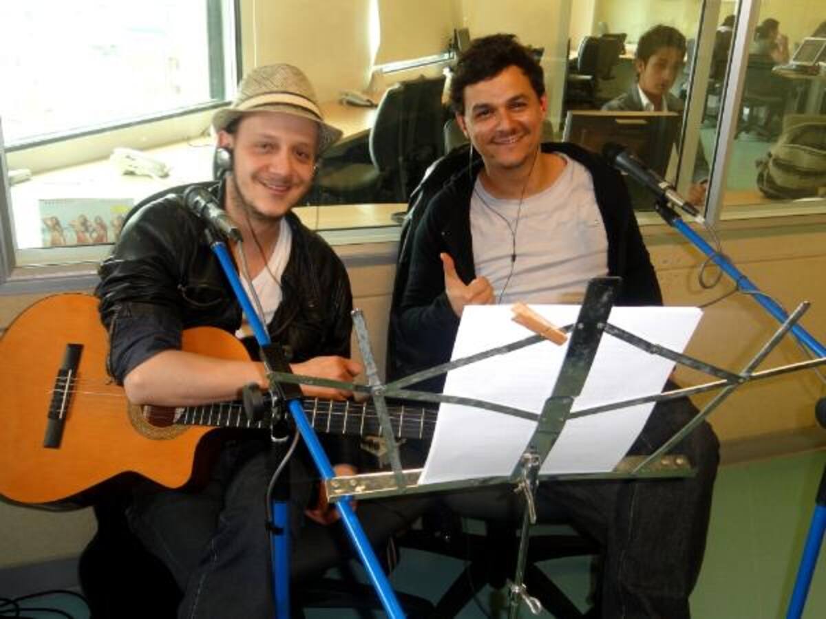 Gigi Posada y Tuto Muñoz, músicos de La Ventana