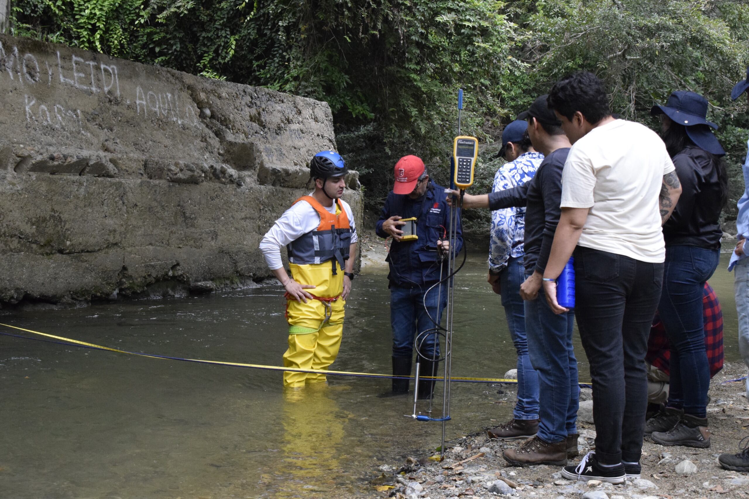Sistema de monitoreo hídrico en el río Venadillo, Tolima