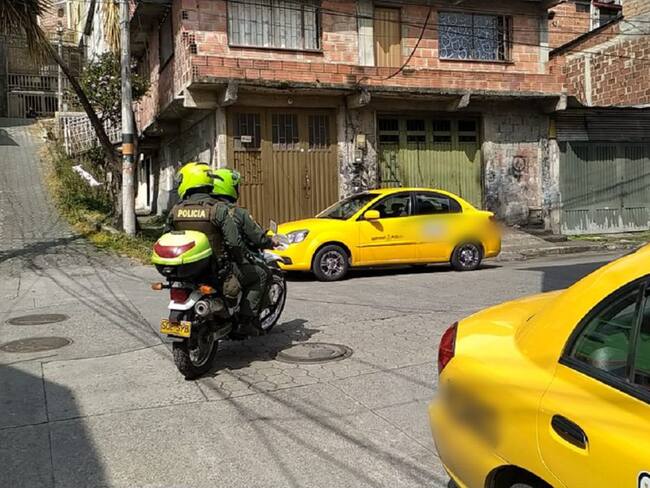 Foto: Enviada desde la Policía Metropolitana de Manizales.