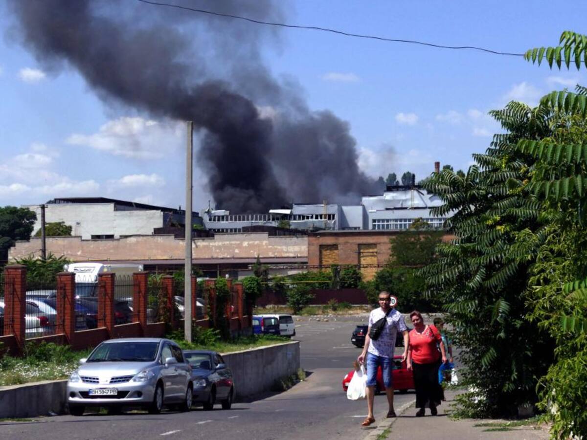 Rusia bombardeó de nuevo Odesa en Ucrania