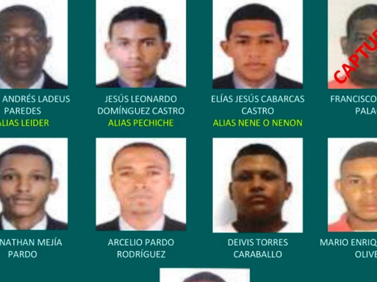Se difunde cartel con los delincuentes más buscados en Cartagena