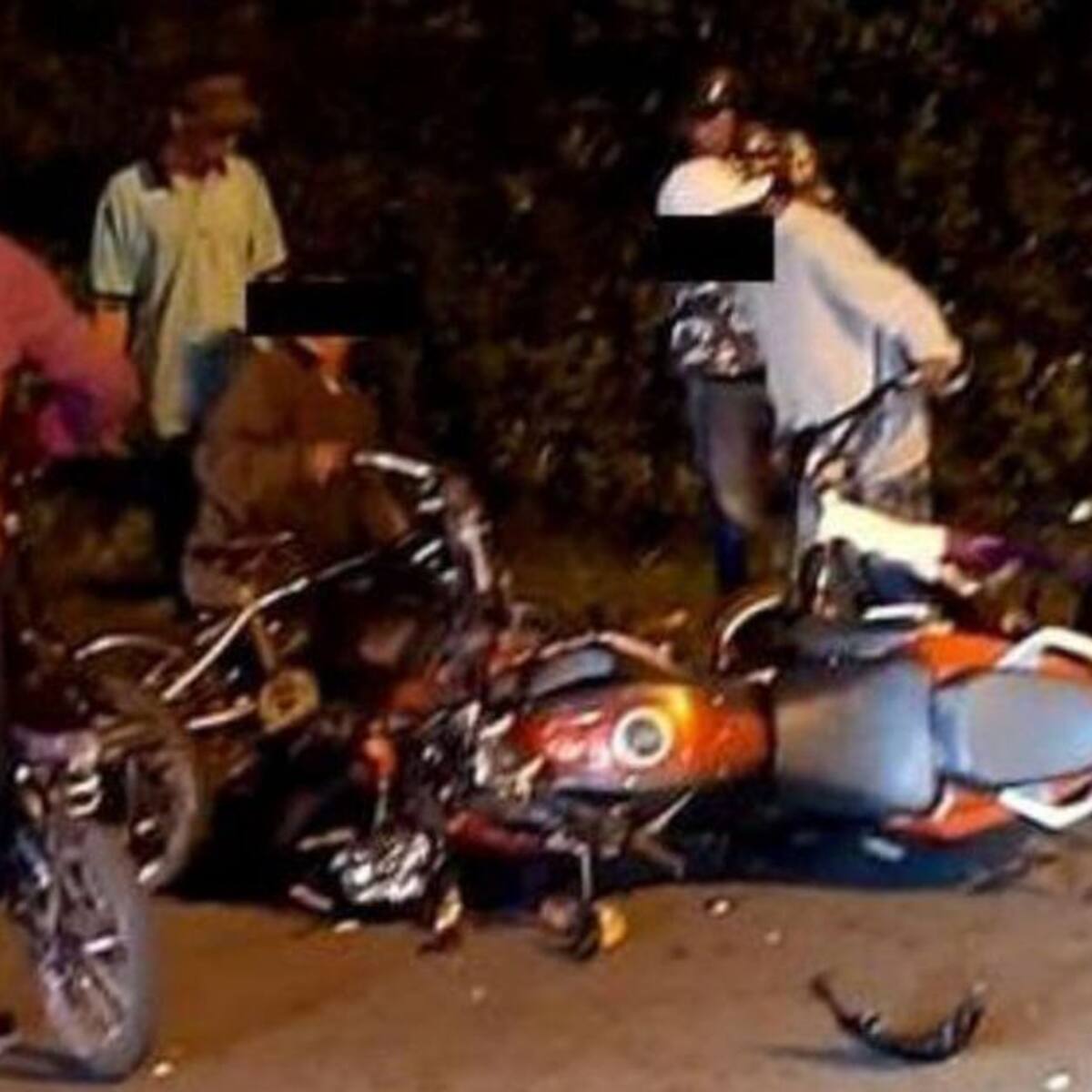 Menor de edad quedó inconsciente después de chocar con una moto en Caldas
