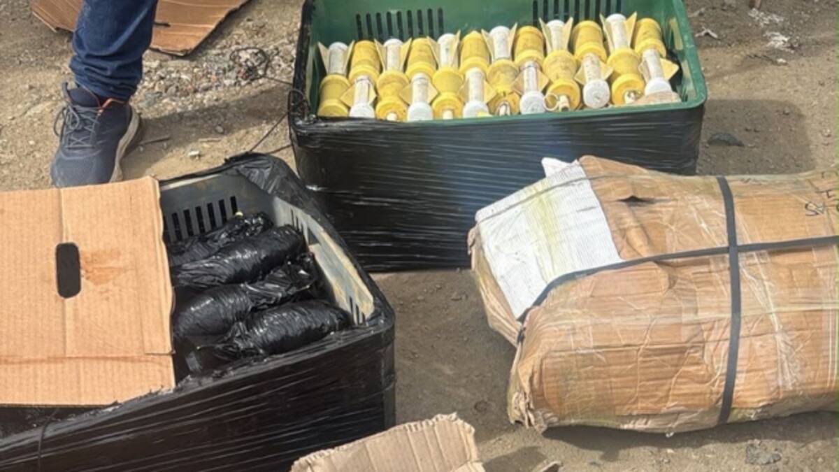 Incautan en Yumbo material de guerra de ‘Mordisco’ que iba para Guaviare