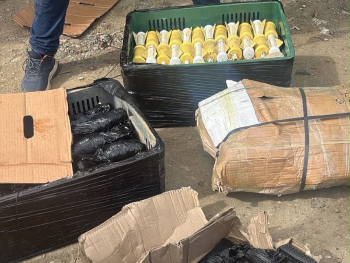 Incautan en Yumbo material de guerra de ‘Mordisco’ que iba para Guaviare