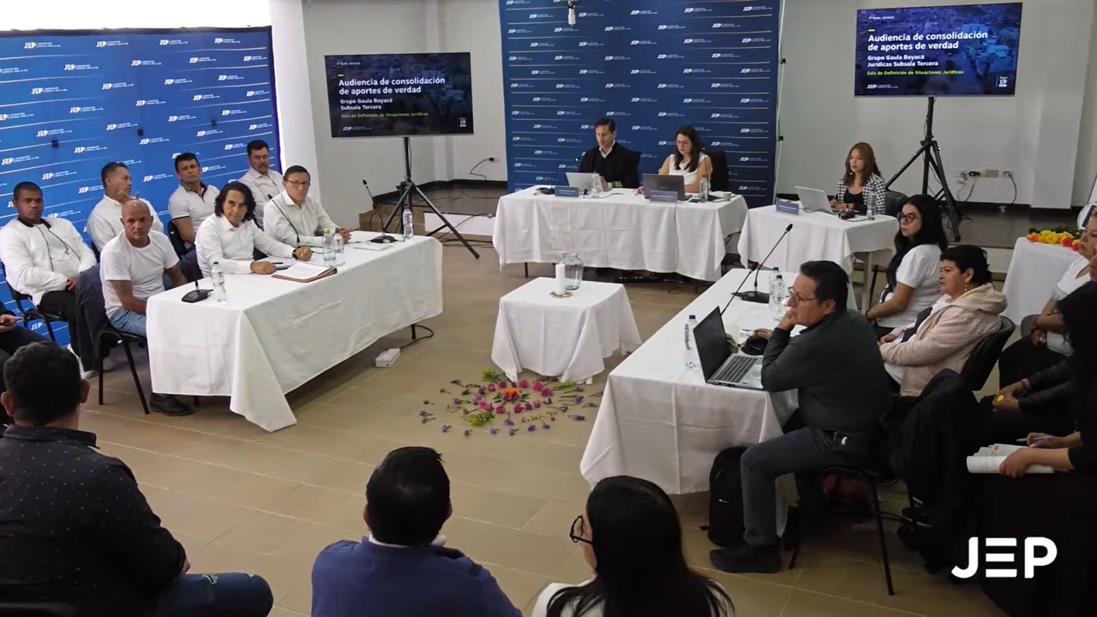 24 exintegrantes del Gaula comparecen ante la JEP para esclarecer asesinatos ocurridos en Boyacá.