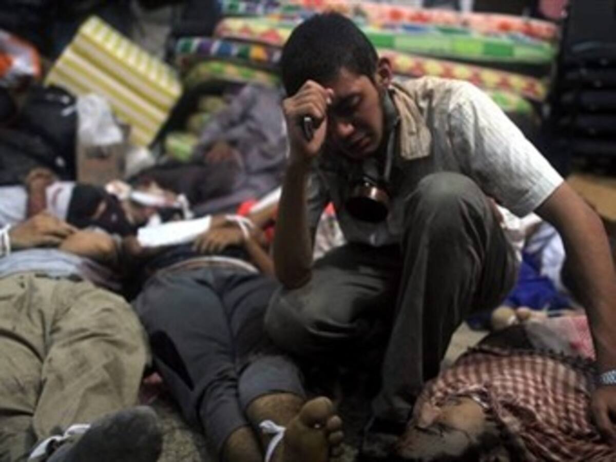 Condena mundial a la sangrienta represión en Egipto con más de 500 muertos