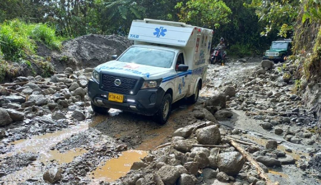 Vía al municipio de Herveo, Tolima
