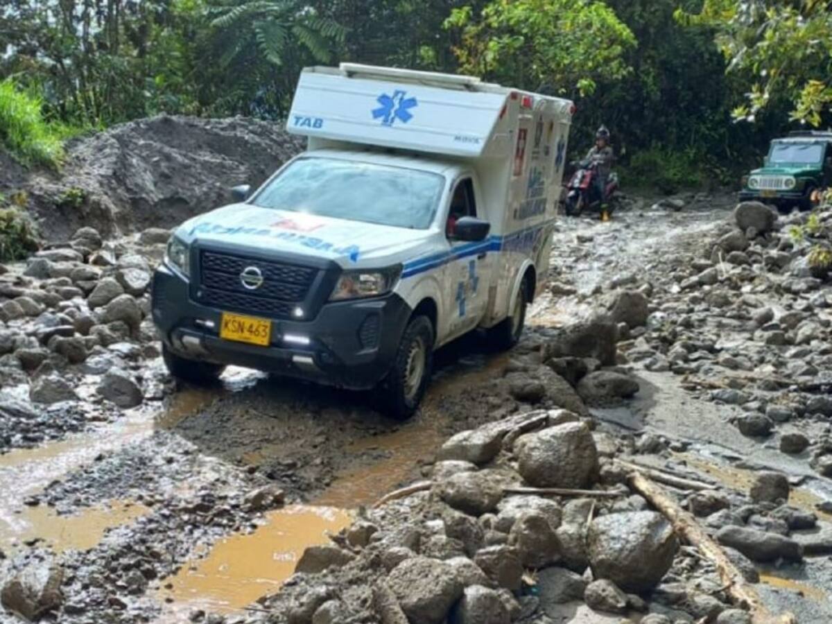 Compleja situación de movilidad en la vía Herveo en el Tolima