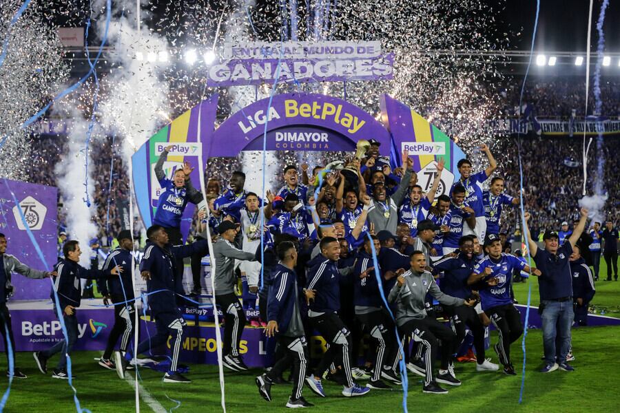 Millonarios salió campeón de Liga / Colprensa